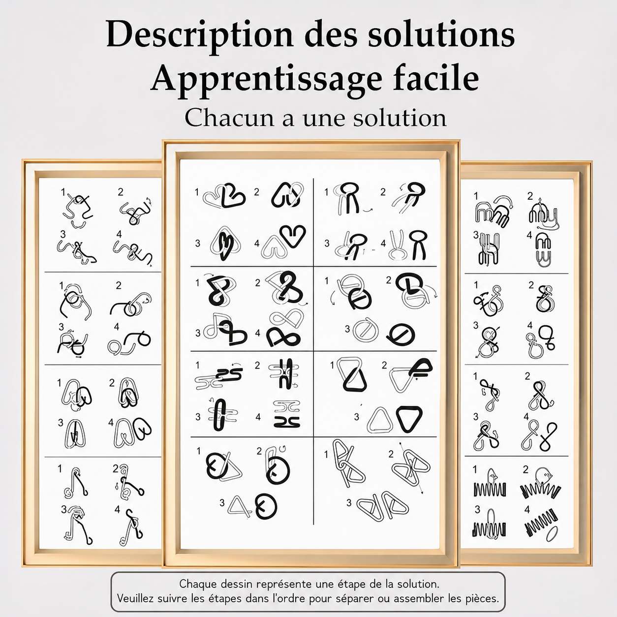 Ensemble de puzzle ( 24 jeux )