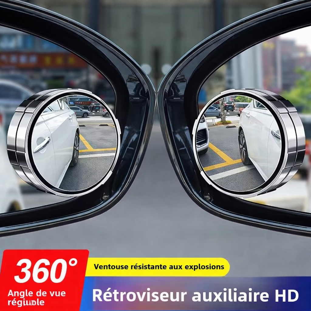 Mini Rétroviseur Grand Angle Anti-Angle Mort