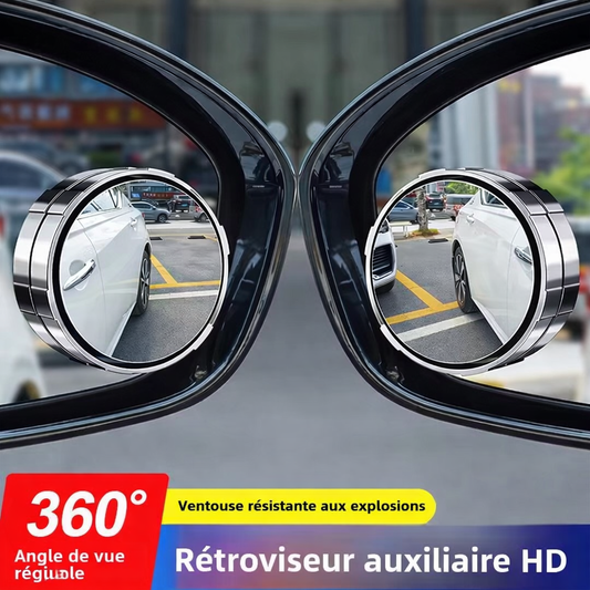 Mini Rétroviseur Grand Angle Anti-Angle Mort