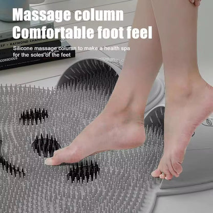 Brosse à pieds en forme de lapin