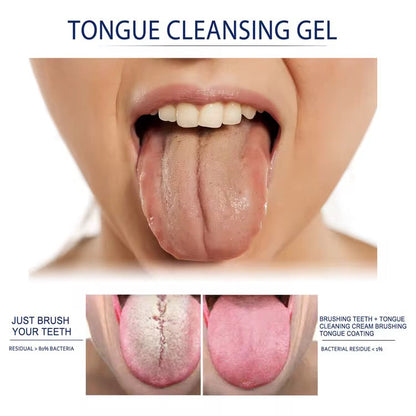 Gel + gratte langue