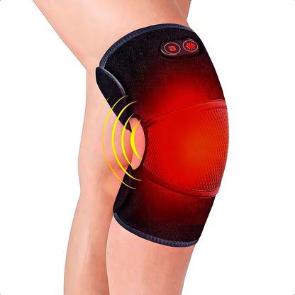 Genouillère chauffante avec massage par vibration