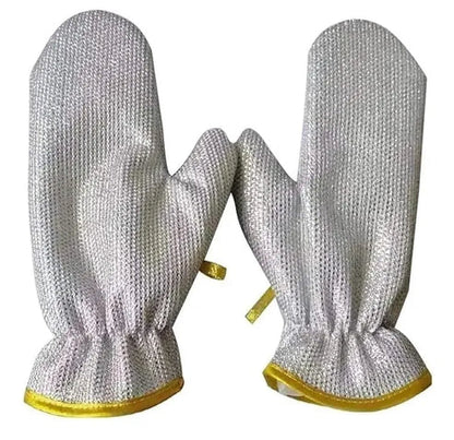 Pack Gants 2-en-1 Cuisine Pro. (silicone et aluminium) Le Duo parfait