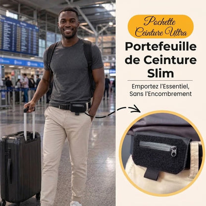 Portefeuille de Ceinture – Ultra-fin, Léger, Sécurisé